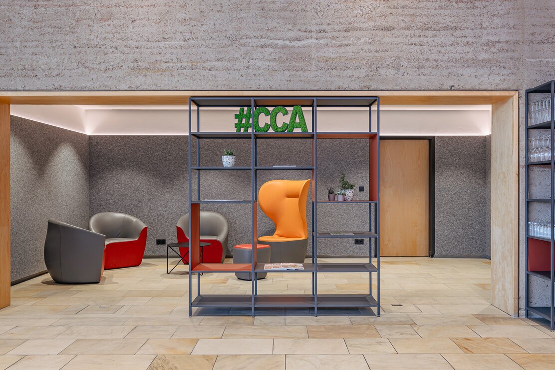 CCA, Otto-Molden-Foyer, Lounge-Bereich | © CCA, Norbert Freudenthaler
