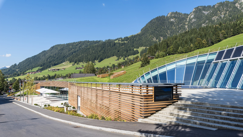 CCA_aussen_NorbertFreudenthaler, Congress Centrum Alpbach, Tirol, Österreich